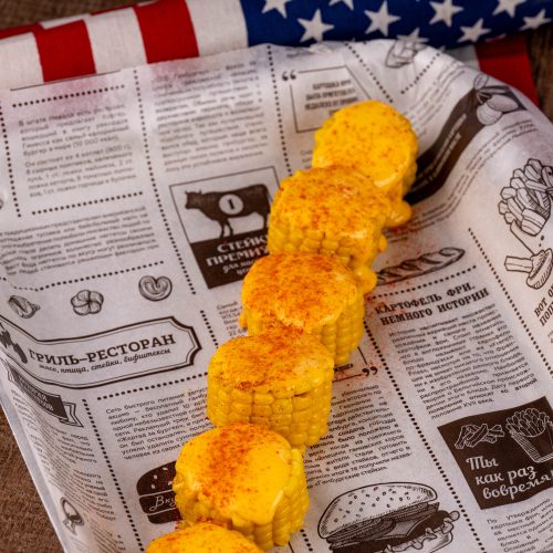 Кукуруза под сырным соусом