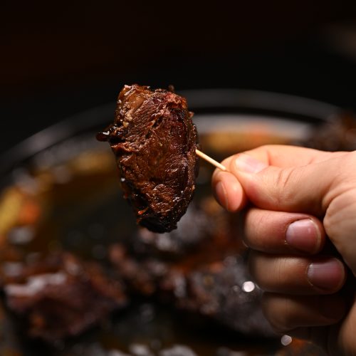 Мясные кубики из говядины